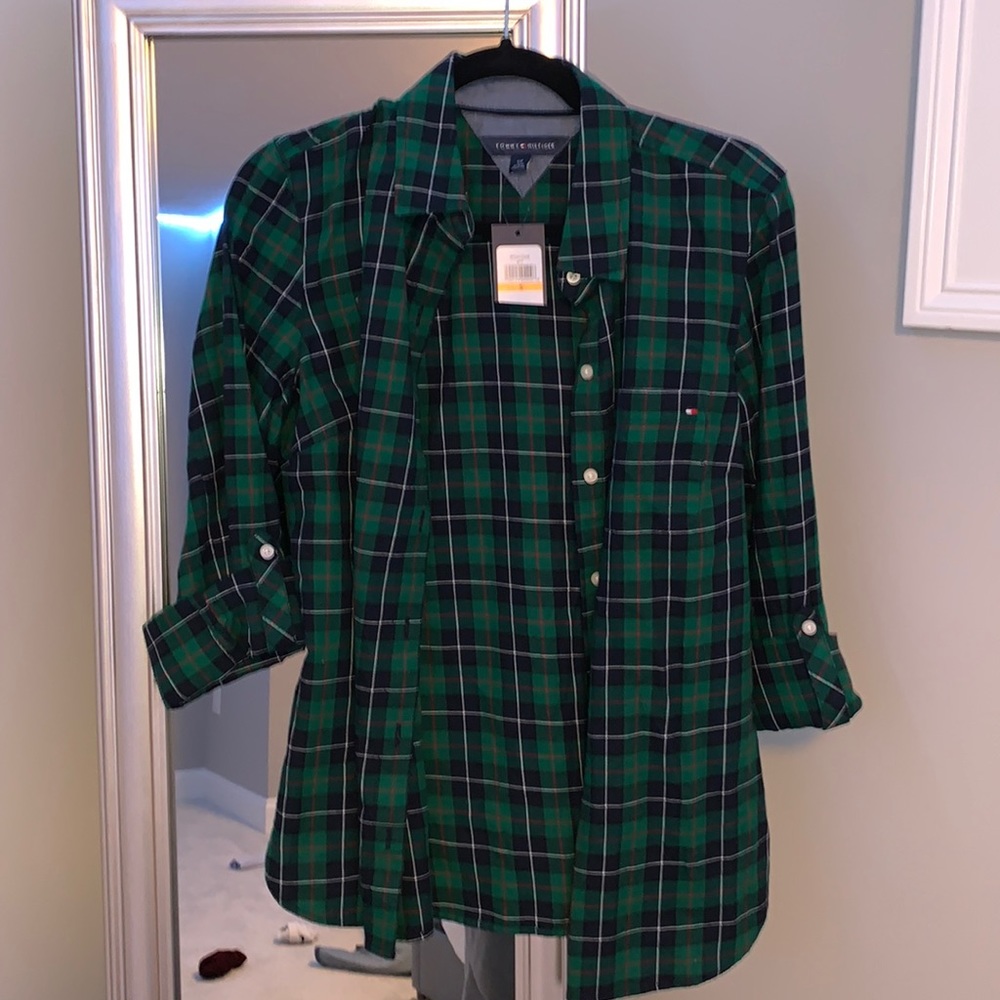 Green Flannel - Tommy Hilfiger